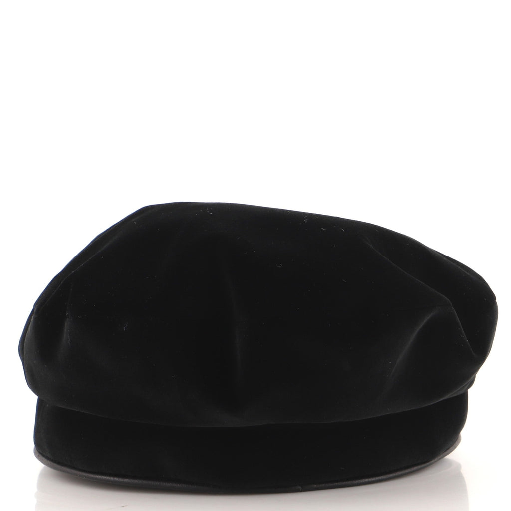 Newsboy Cap Velvet Large