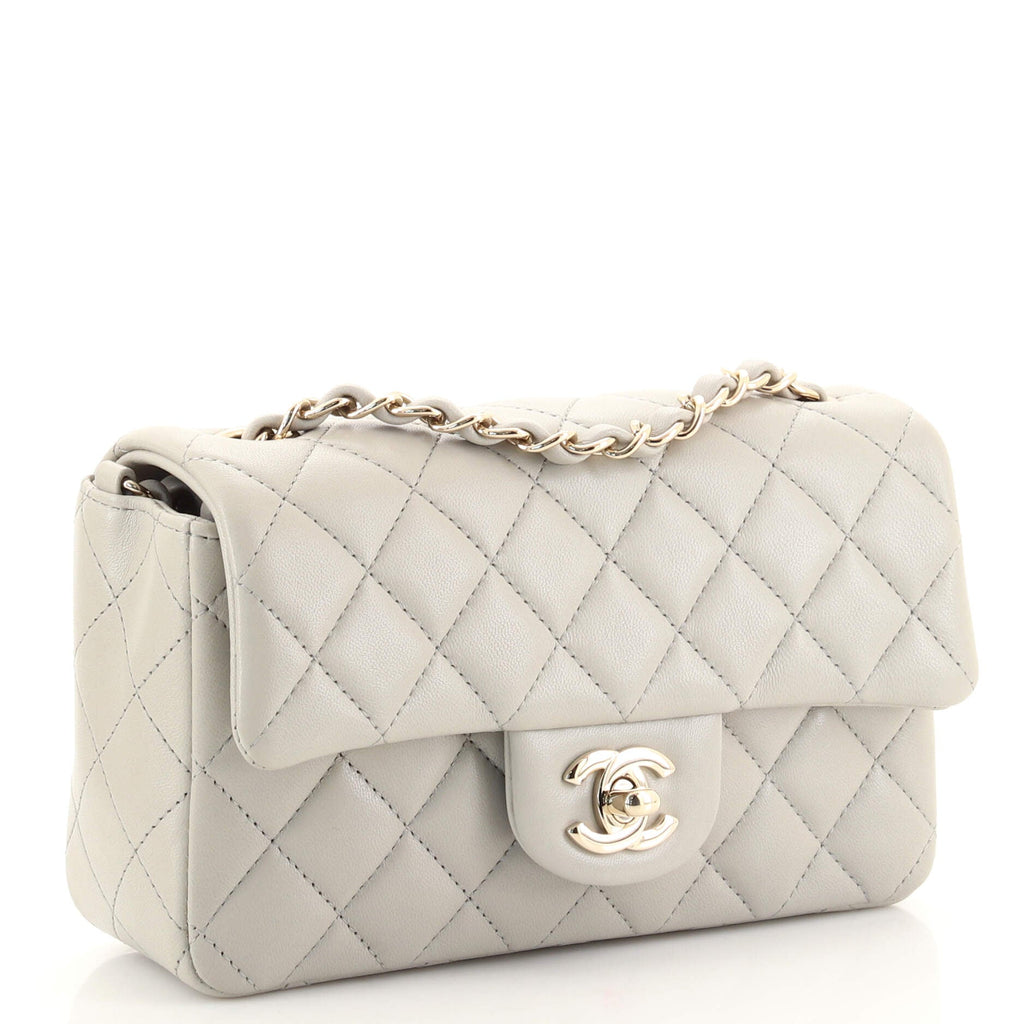 Classic Single Flap Bag Quilted Lambskin Mini