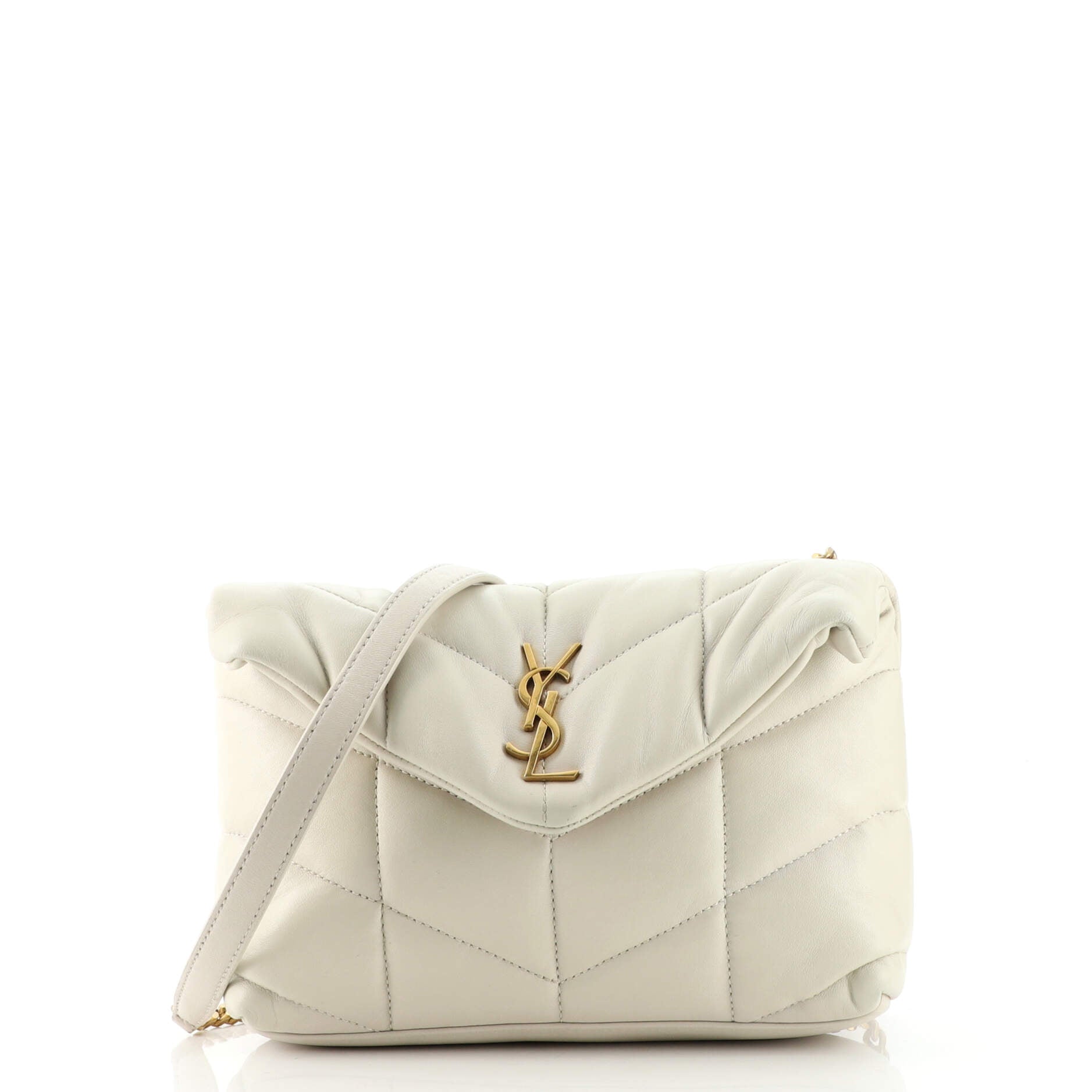LouLou Puffer Shoulder Bag Quilted Leather Mini