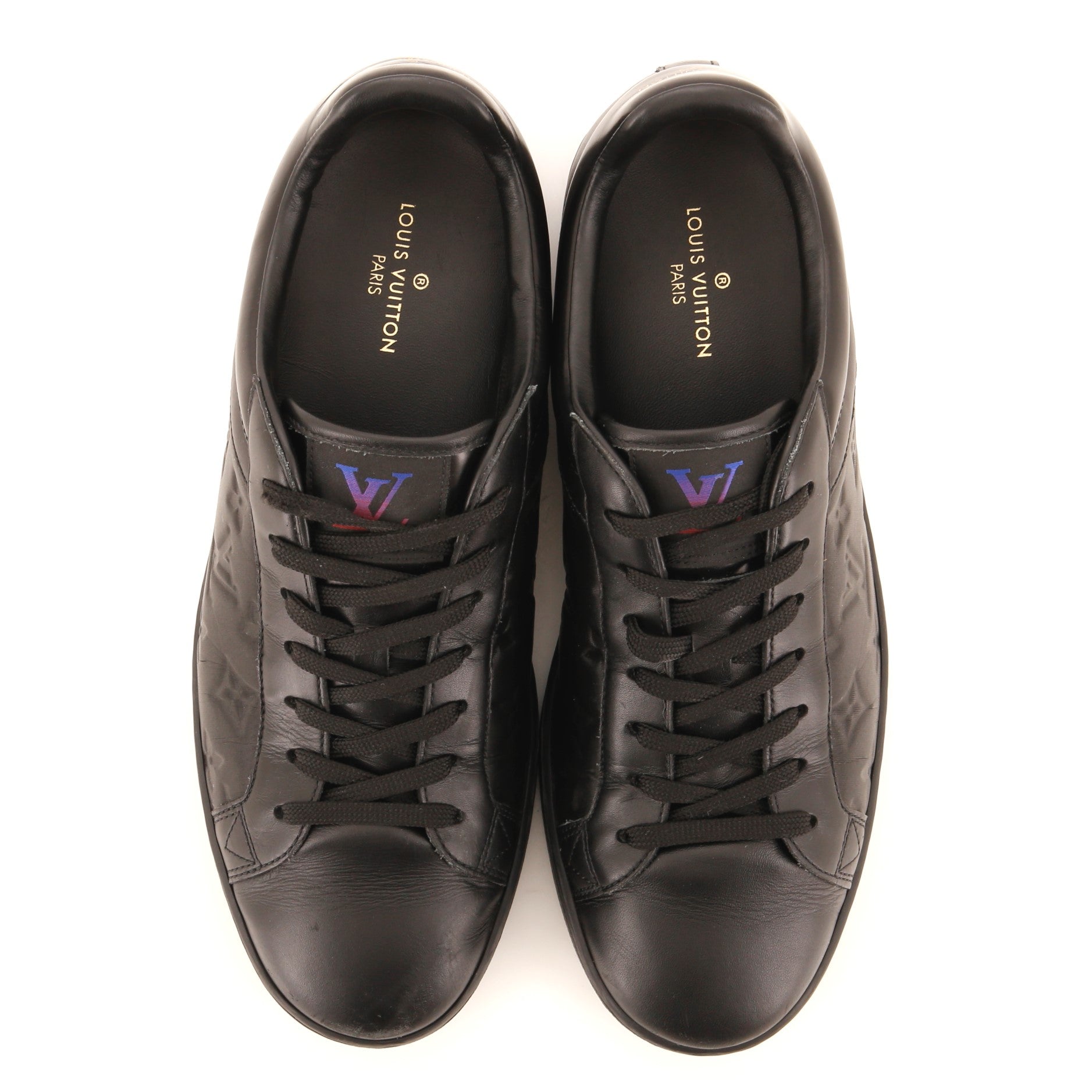 Men's Luxembourg Sneakers Monogram Leather