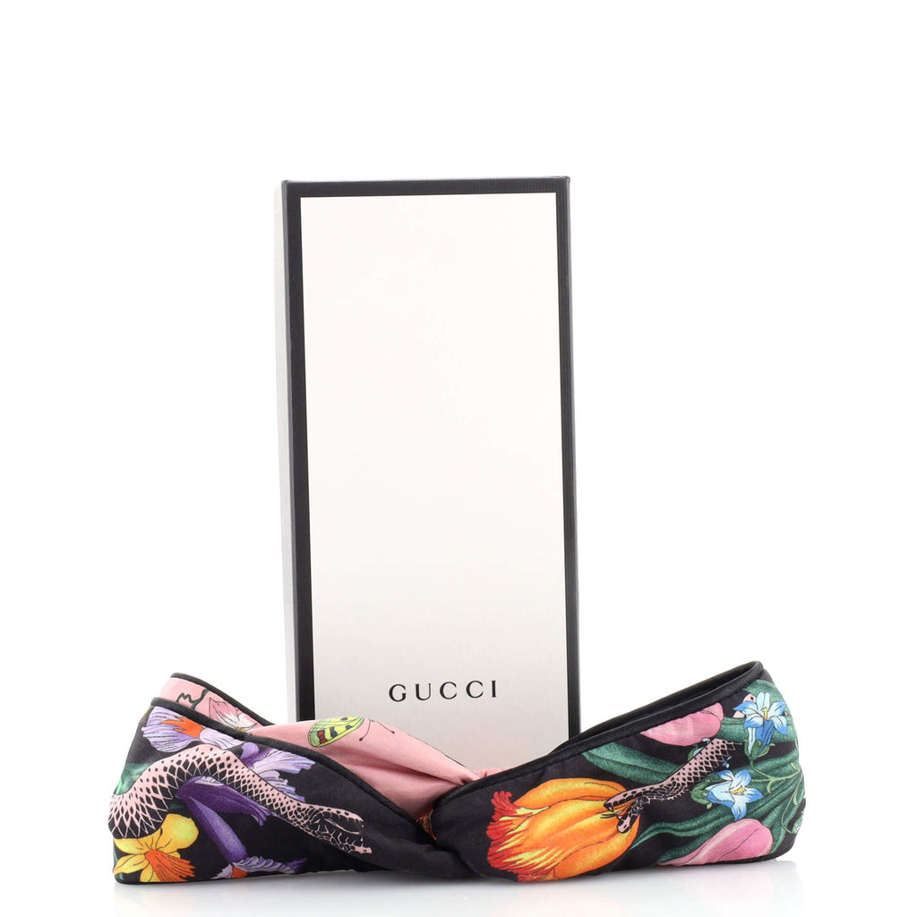 Headband Printed GG Silk XS