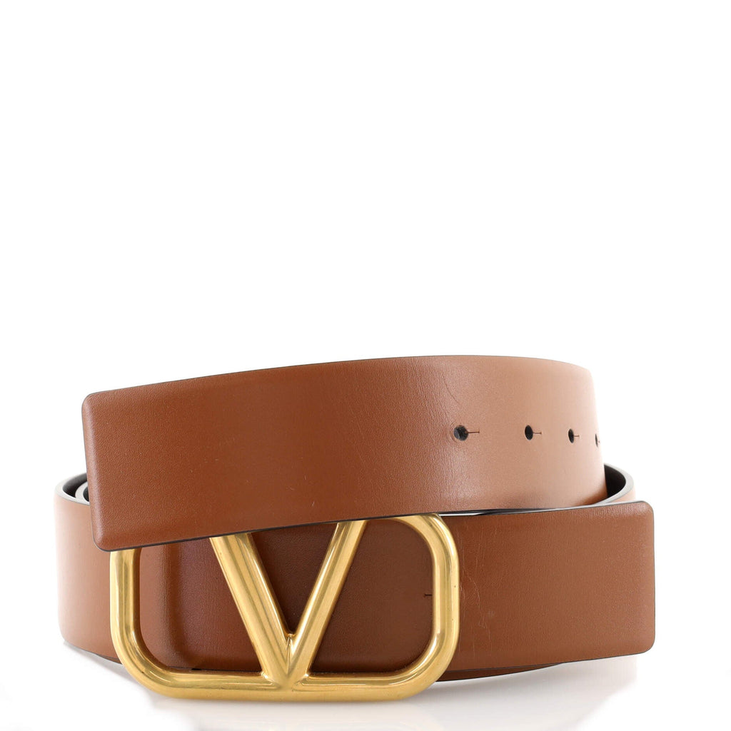 VLogo Reversible Belt Leather Wide 90