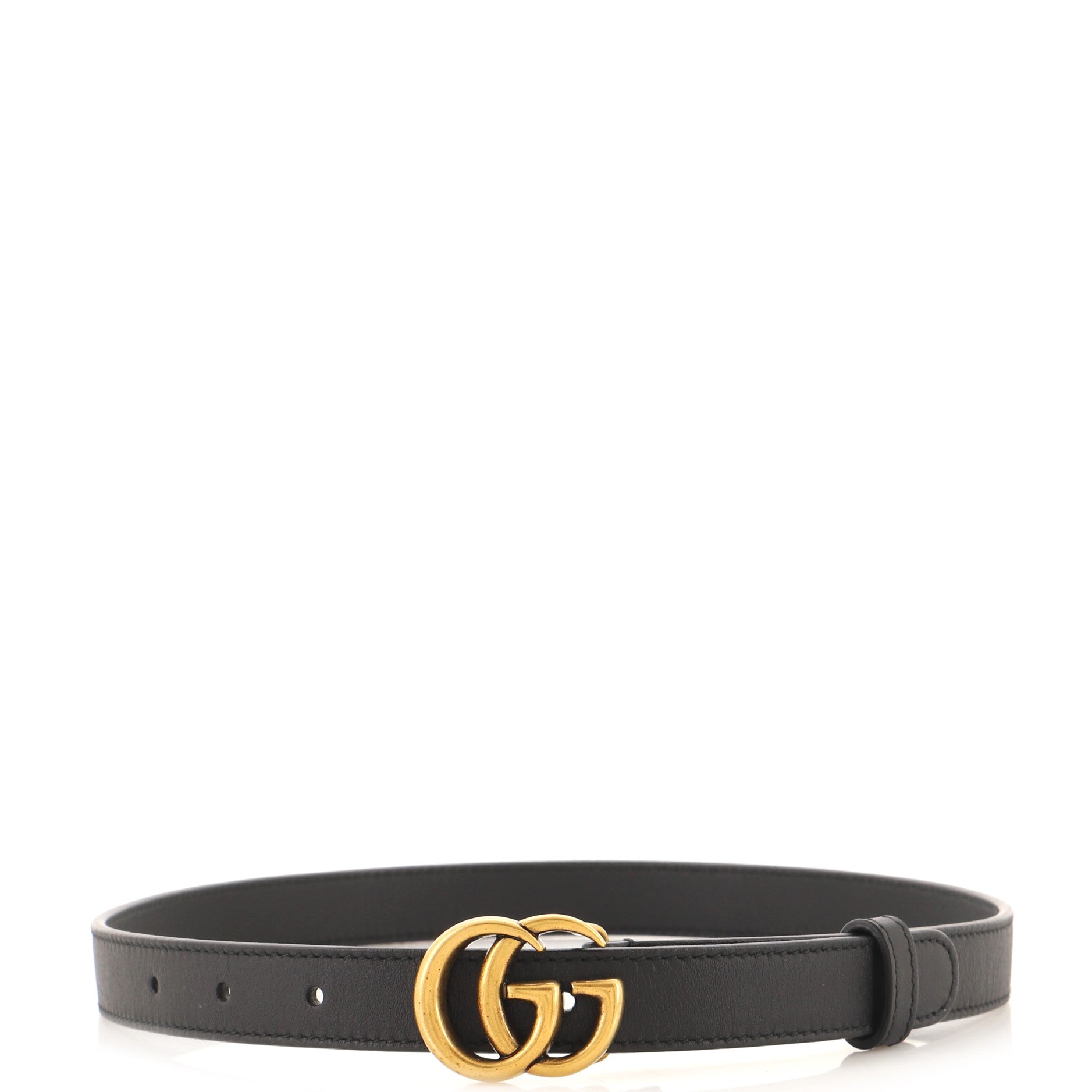 GG Marmont Belt Leather Thin 65
