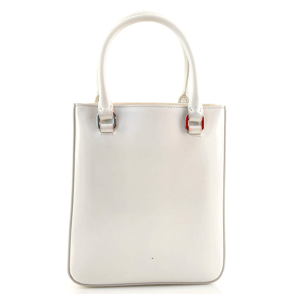 Convertible Open Tote Spazzolato Leather Mini