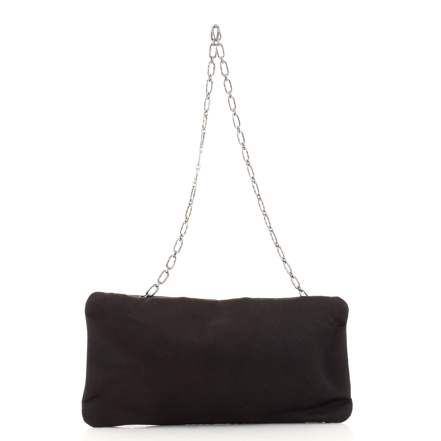 Camellia Diamante Convertible Clutch Crystal Embellished Satin Small