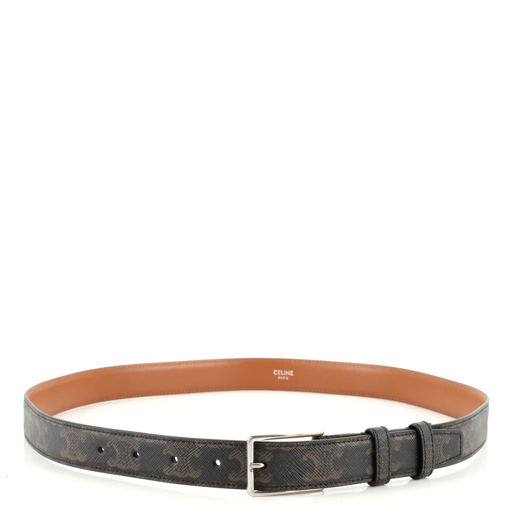 Buckle Belt Triomphe Coated Canvas Medium 90