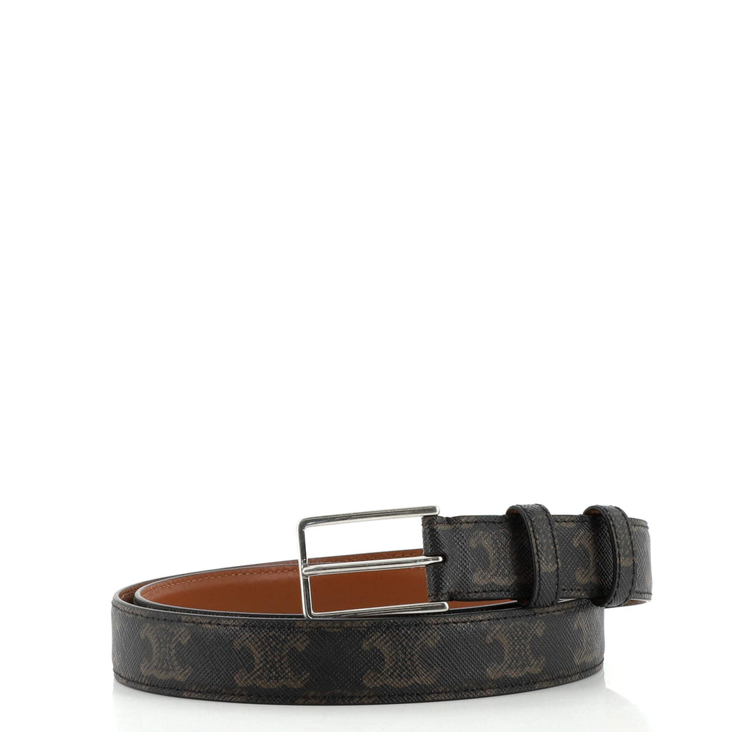 Buckle Belt Triomphe Coated Canvas Medium 85