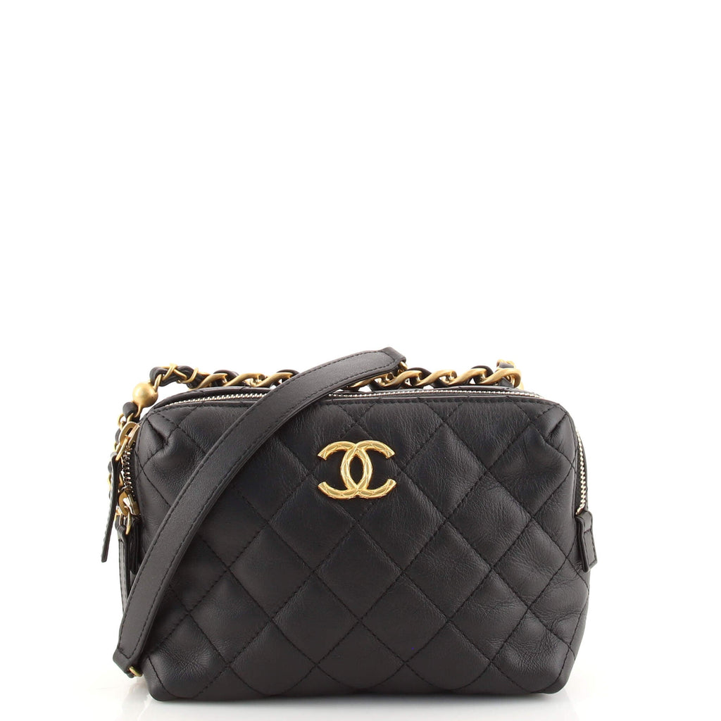 Bowling Bag Quilted Calfskin Mini