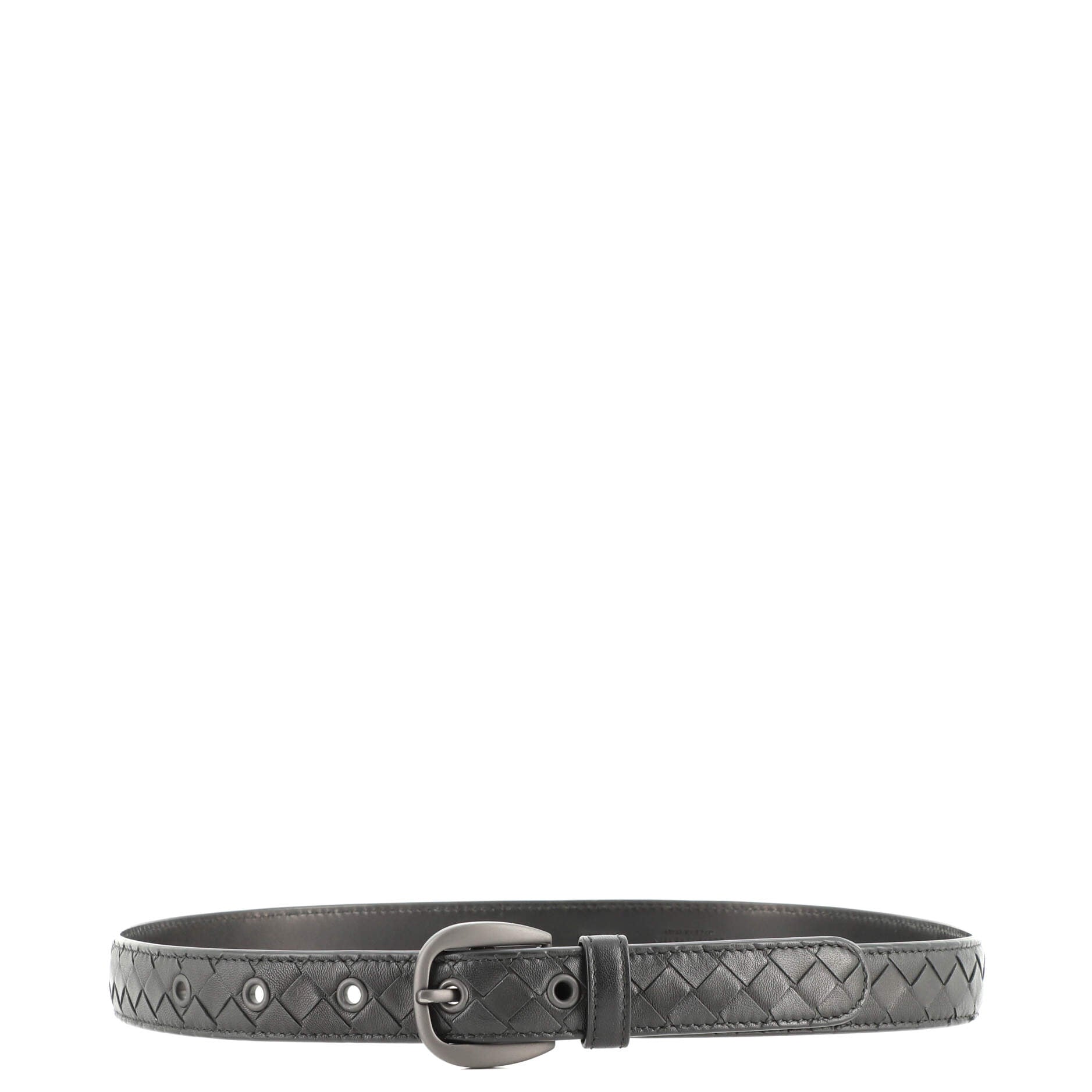 Buckle Belt Intrecciato Nappa Thin 75