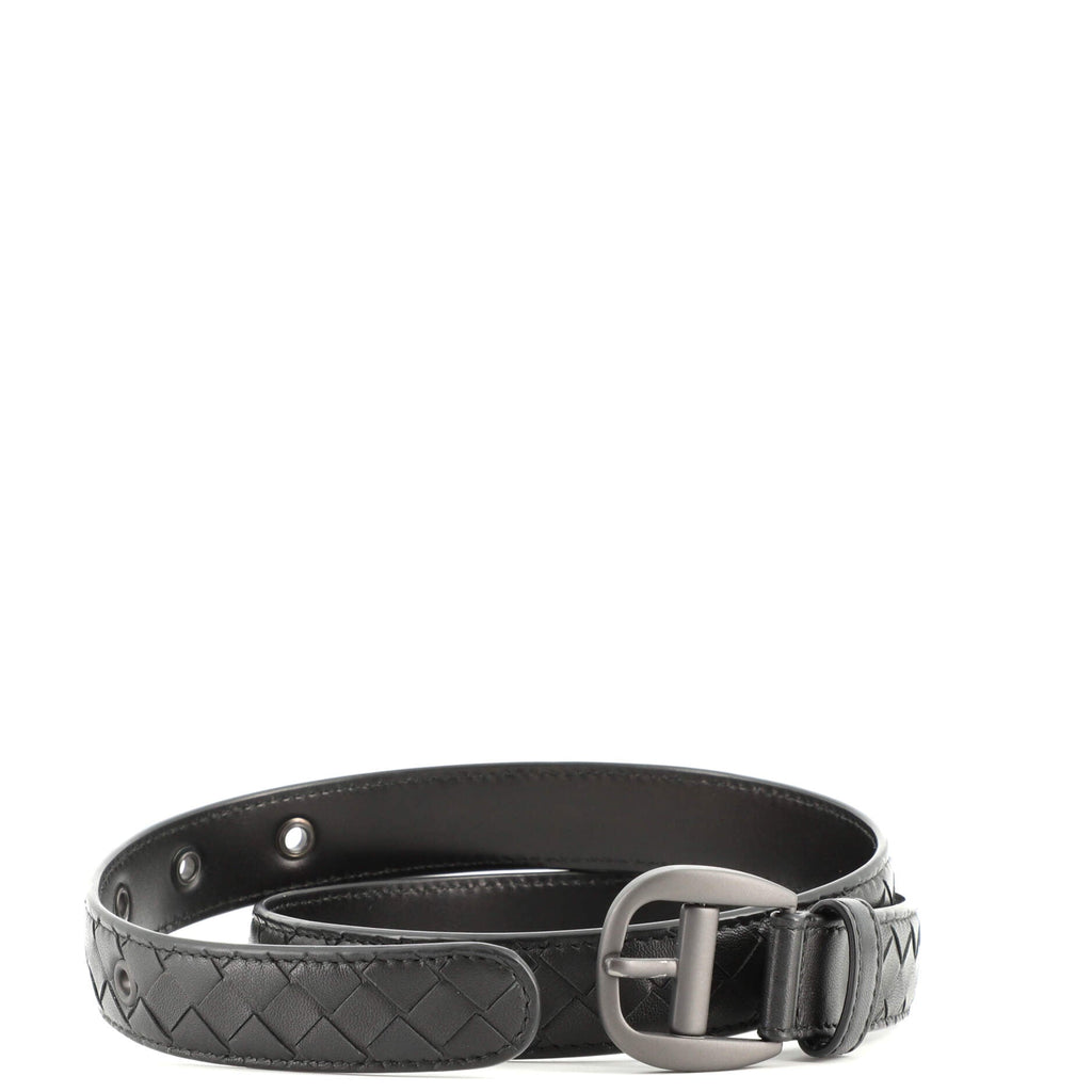 Buckle Belt Intrecciato Nappa Thin 75
