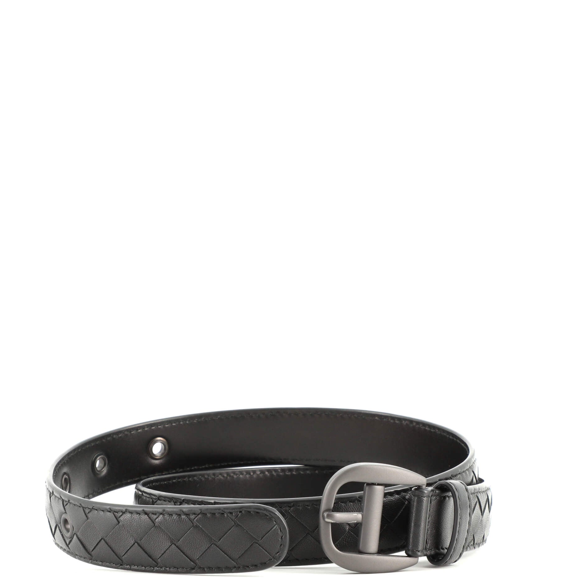 Buckle Belt Intrecciato Nappa Thin 75