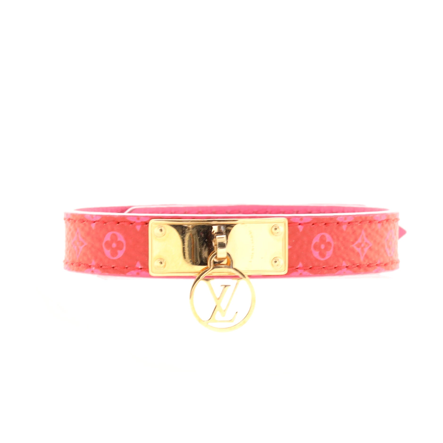 Logomania Bracelet Monogram Canvas and Metal
