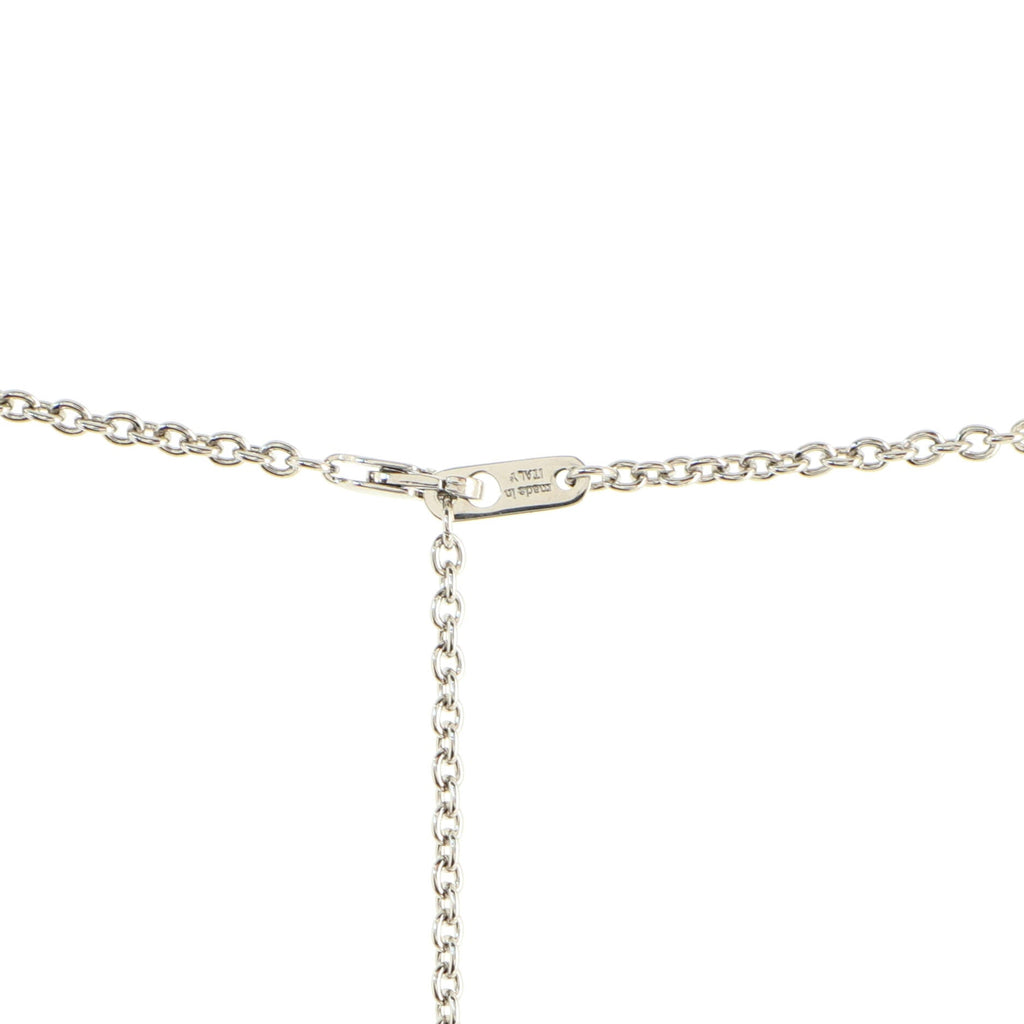 LV and Paris Pendant Necklace Metal