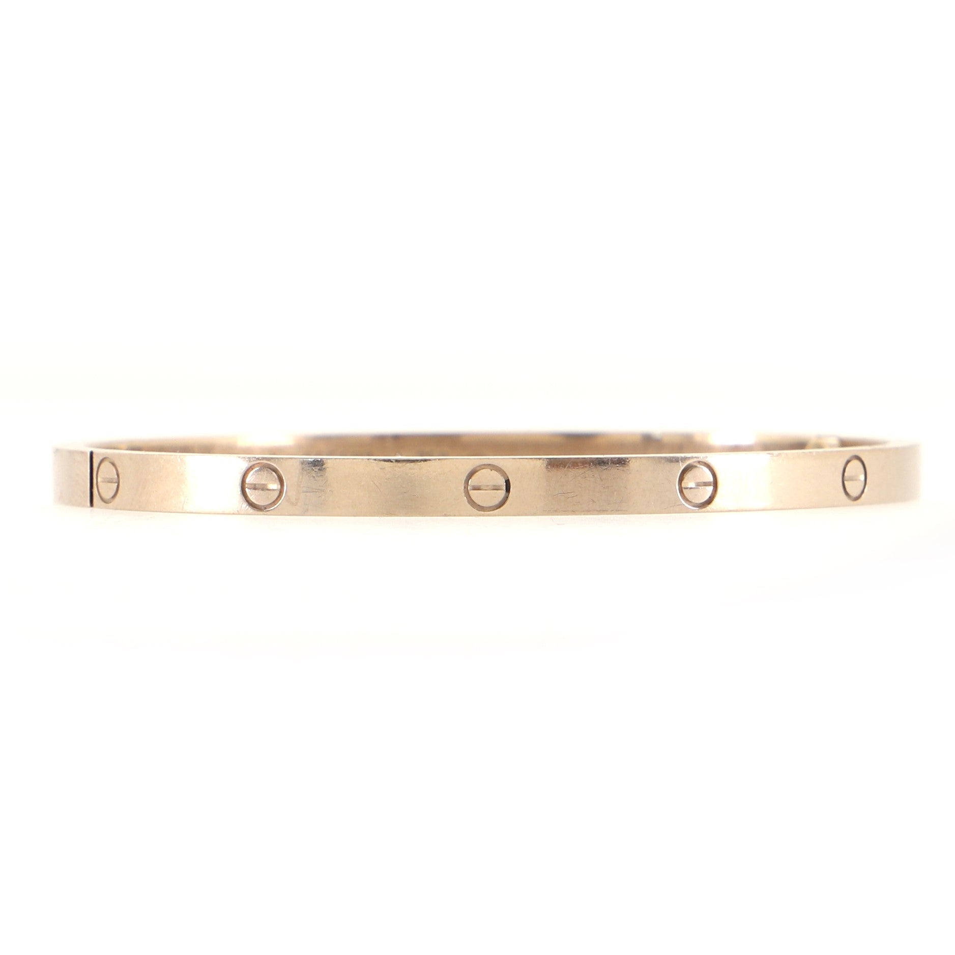 Love Bracelet 18K White Gold Small