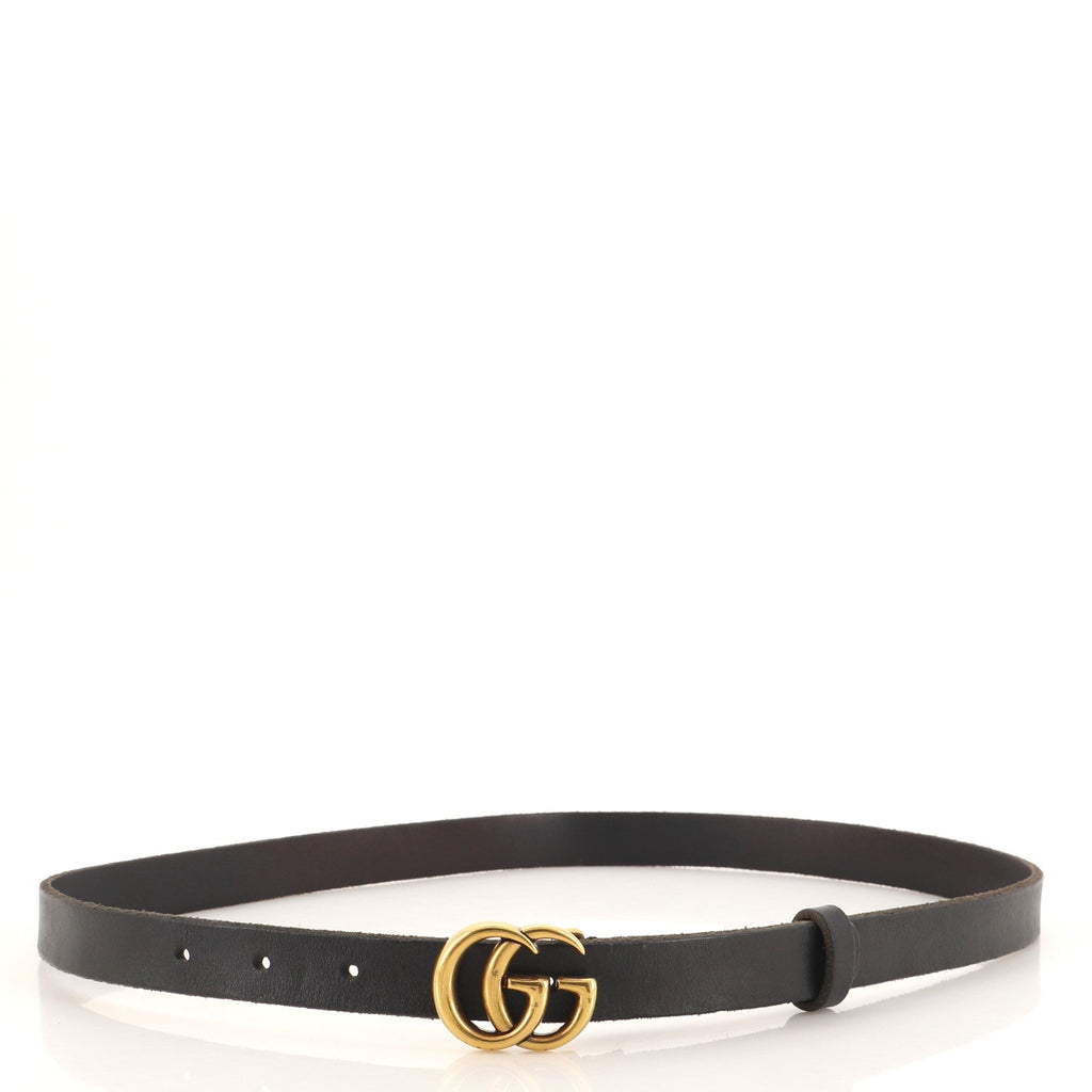 GG Marmont Belt Leather Thin 85