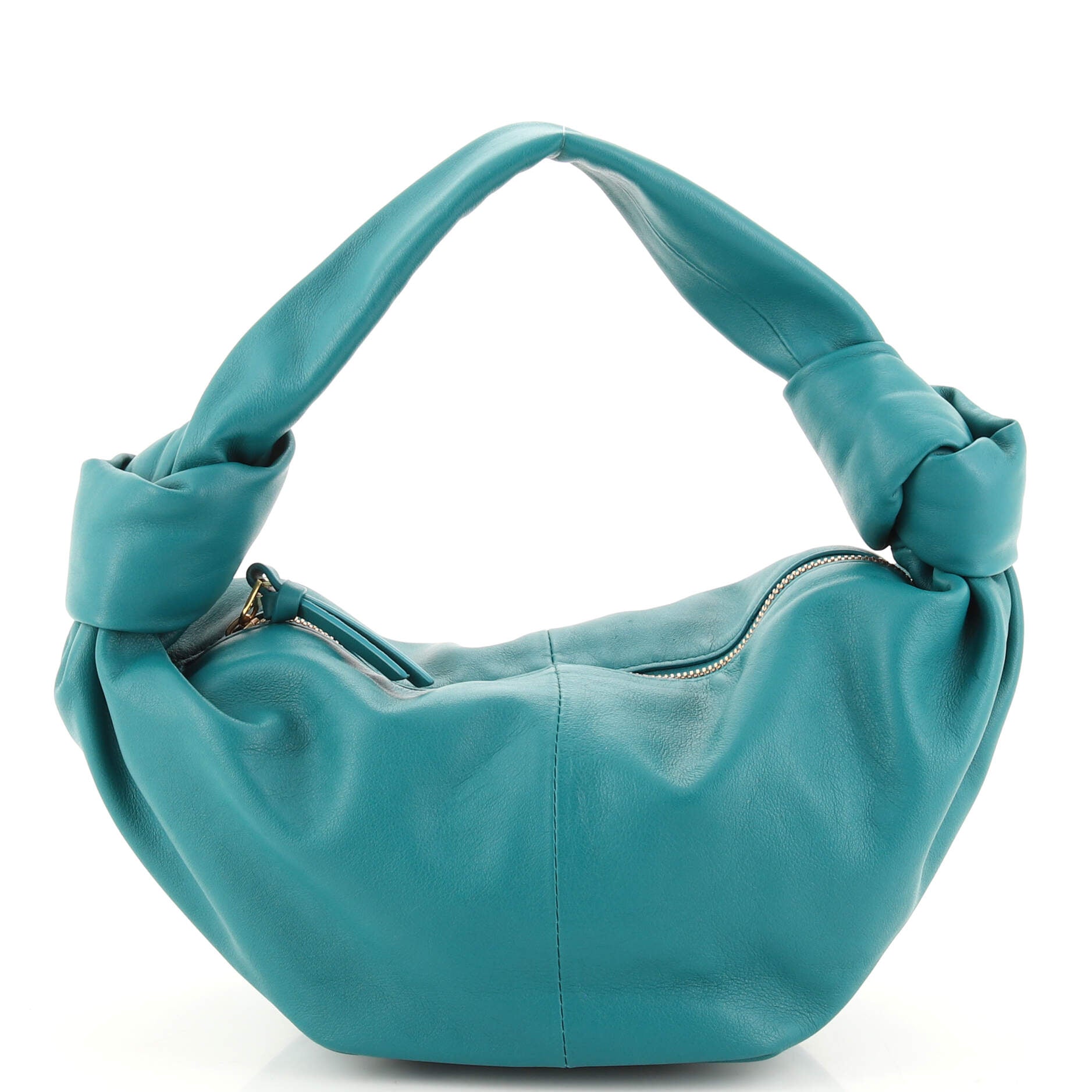 Double Knot Hobo Leather Mini