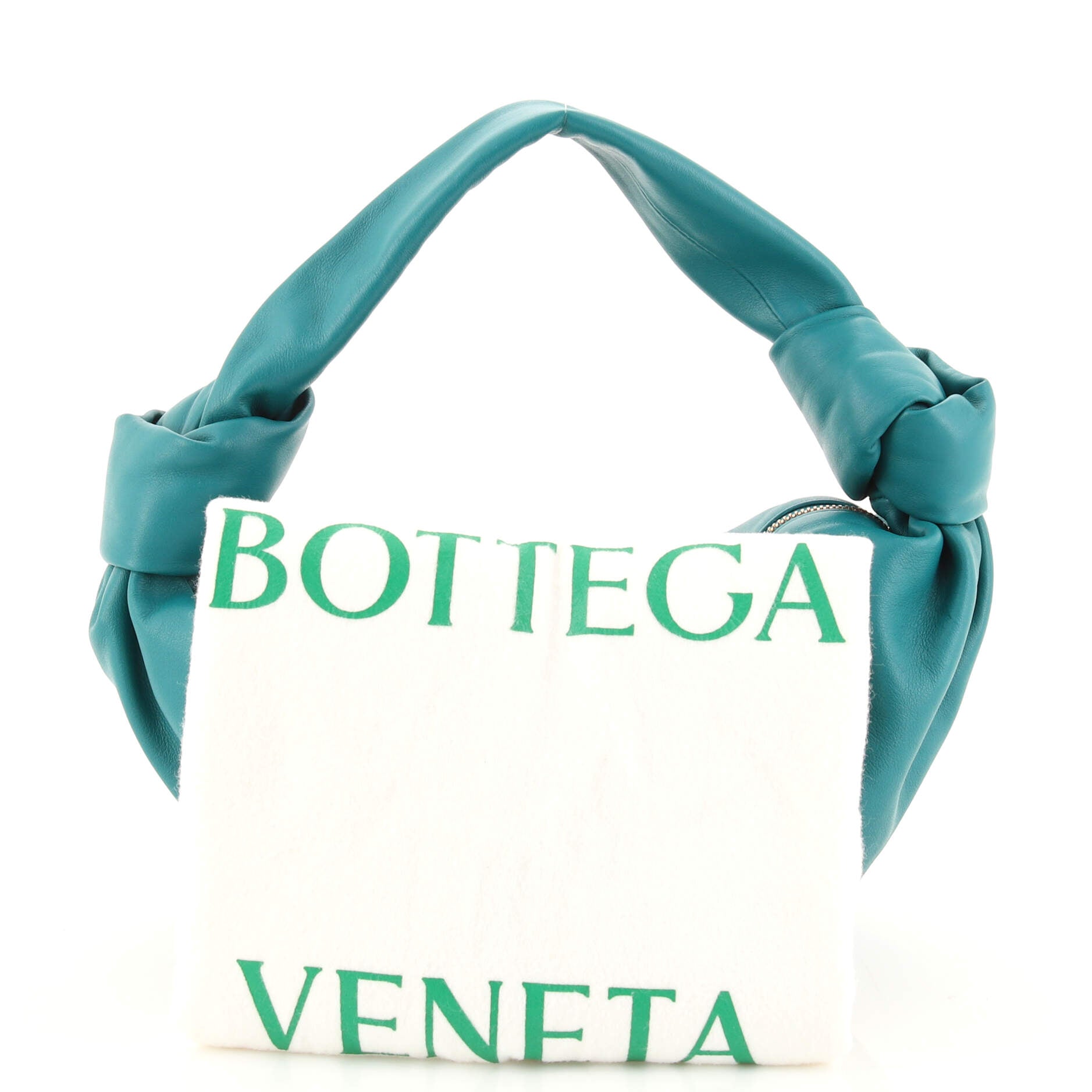 Double Knot Hobo Leather Mini