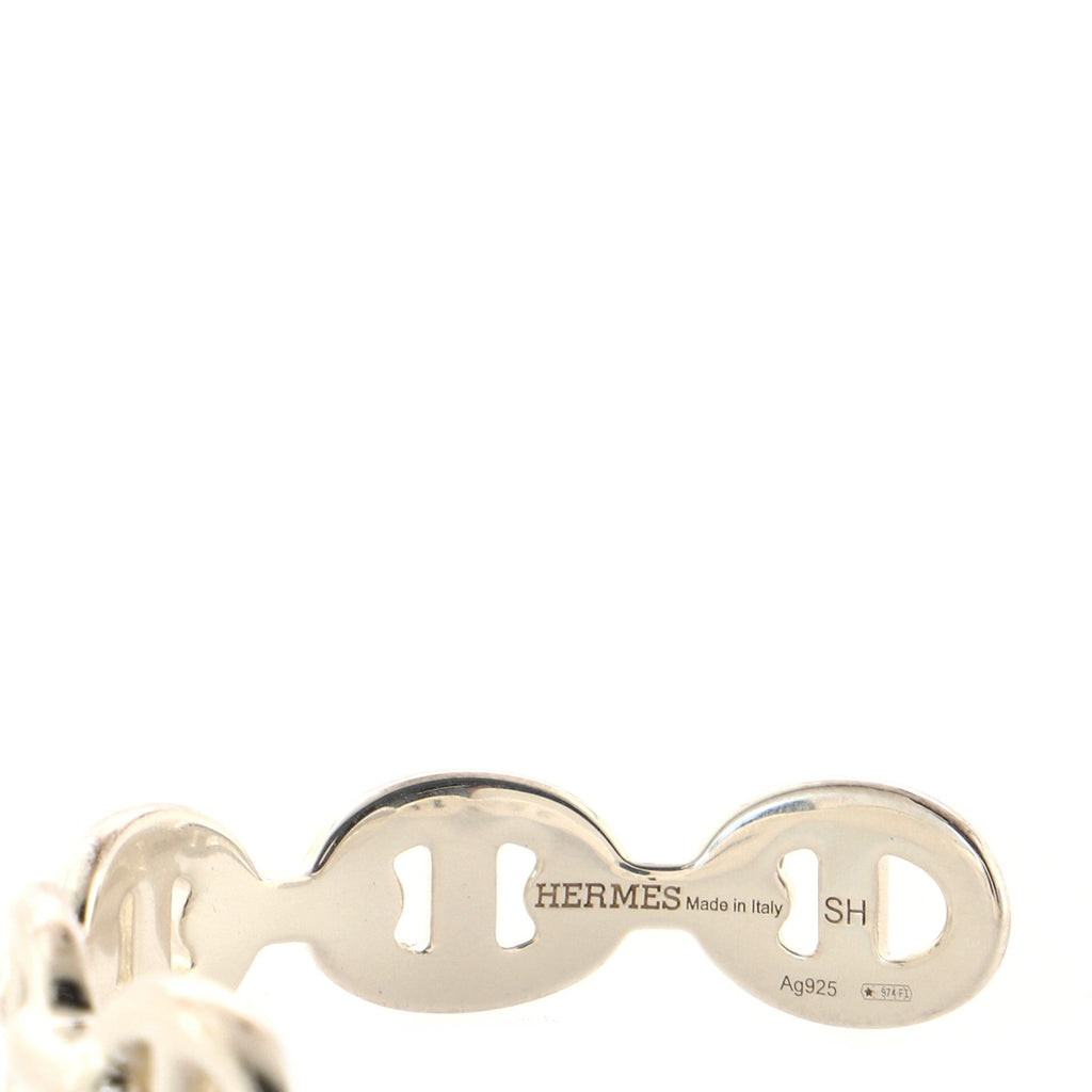 Chaine d'Ancre Enchainee Bracelet Sterling Silver Medium
