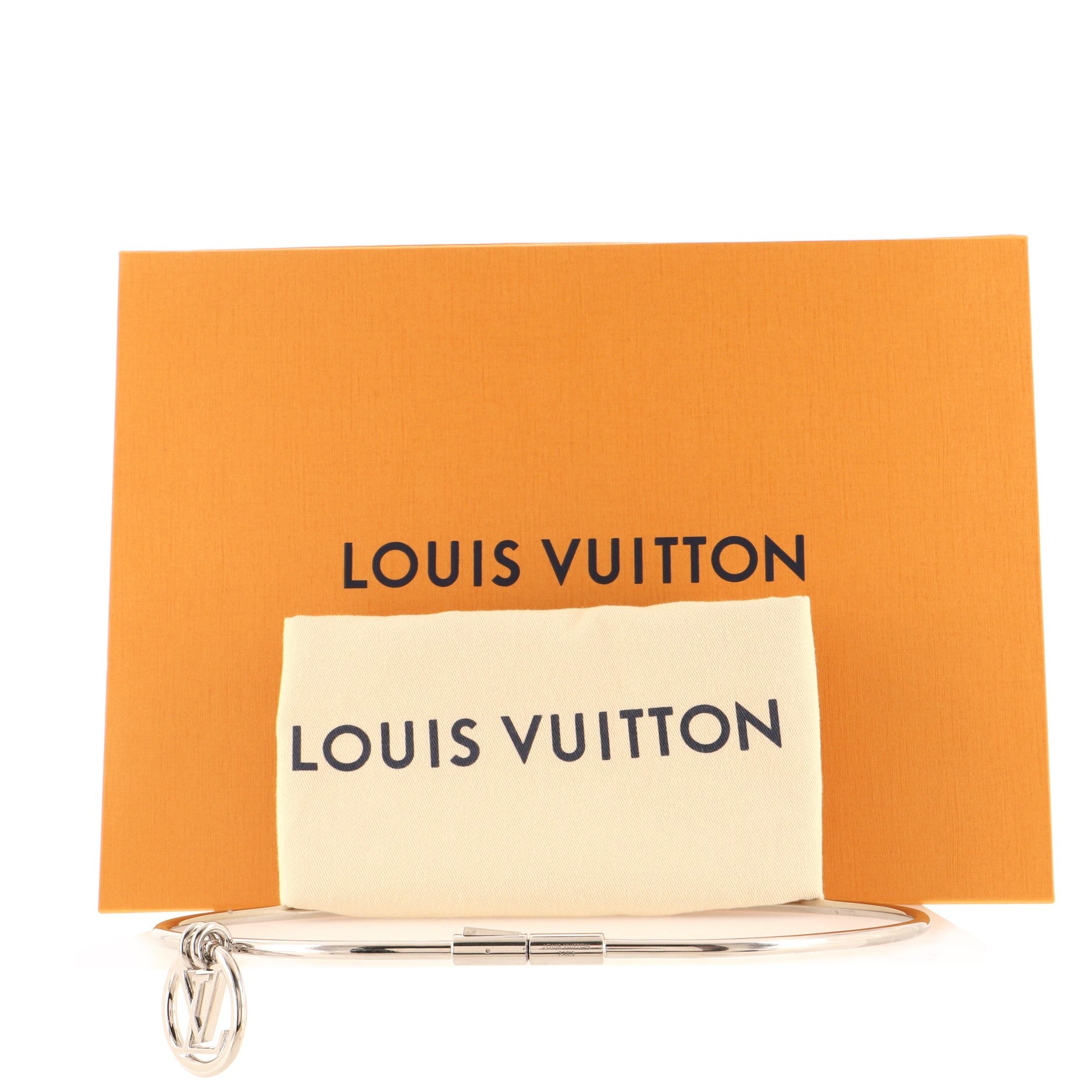 LV Circle Charm Belt Metal 75