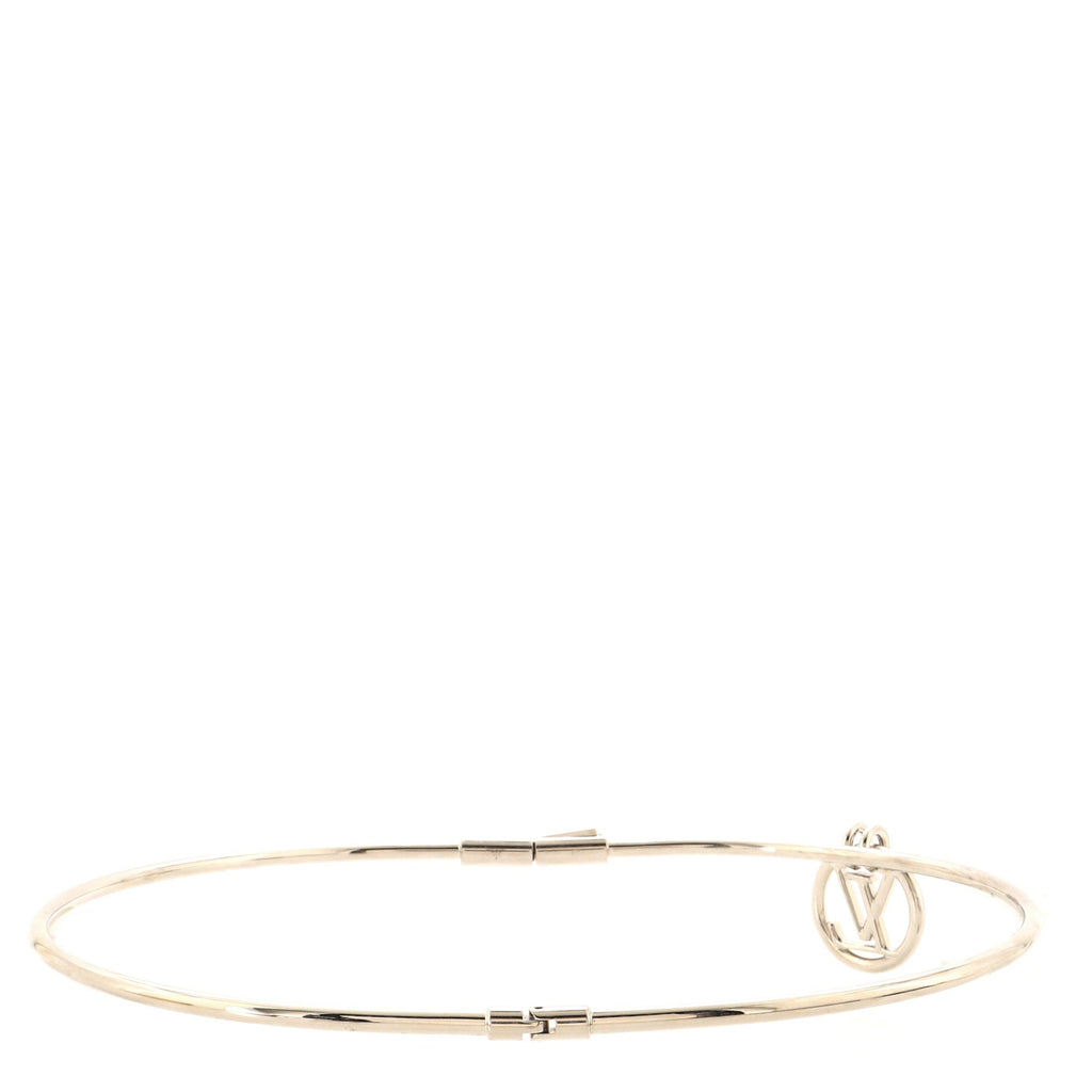 LV Circle Charm Belt Metal 75