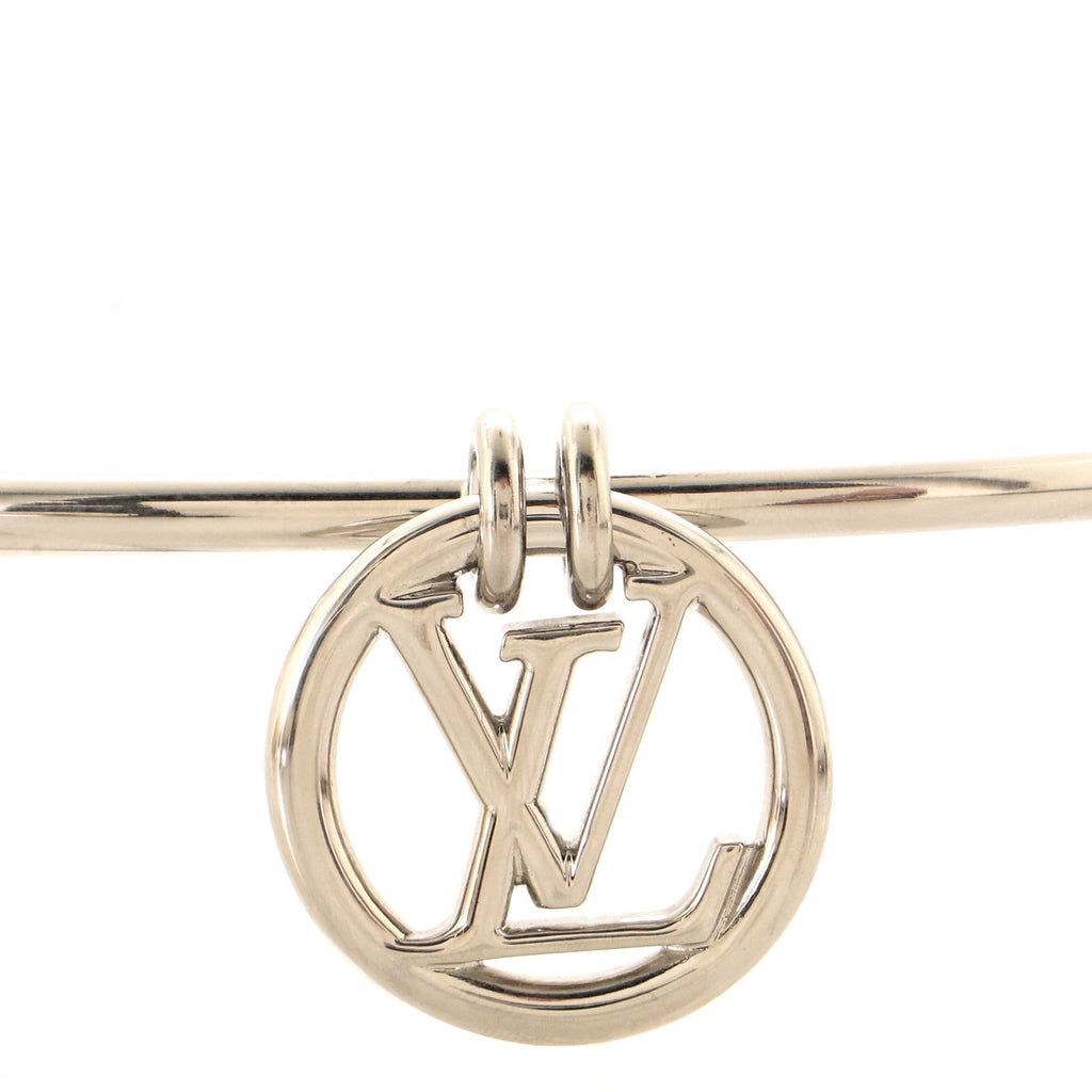 LV Circle Charm Belt Metal 75