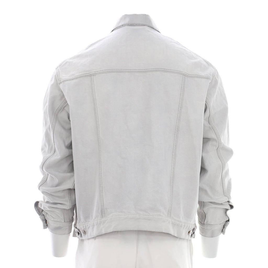 Men's Logo Oversized Jacket Denim