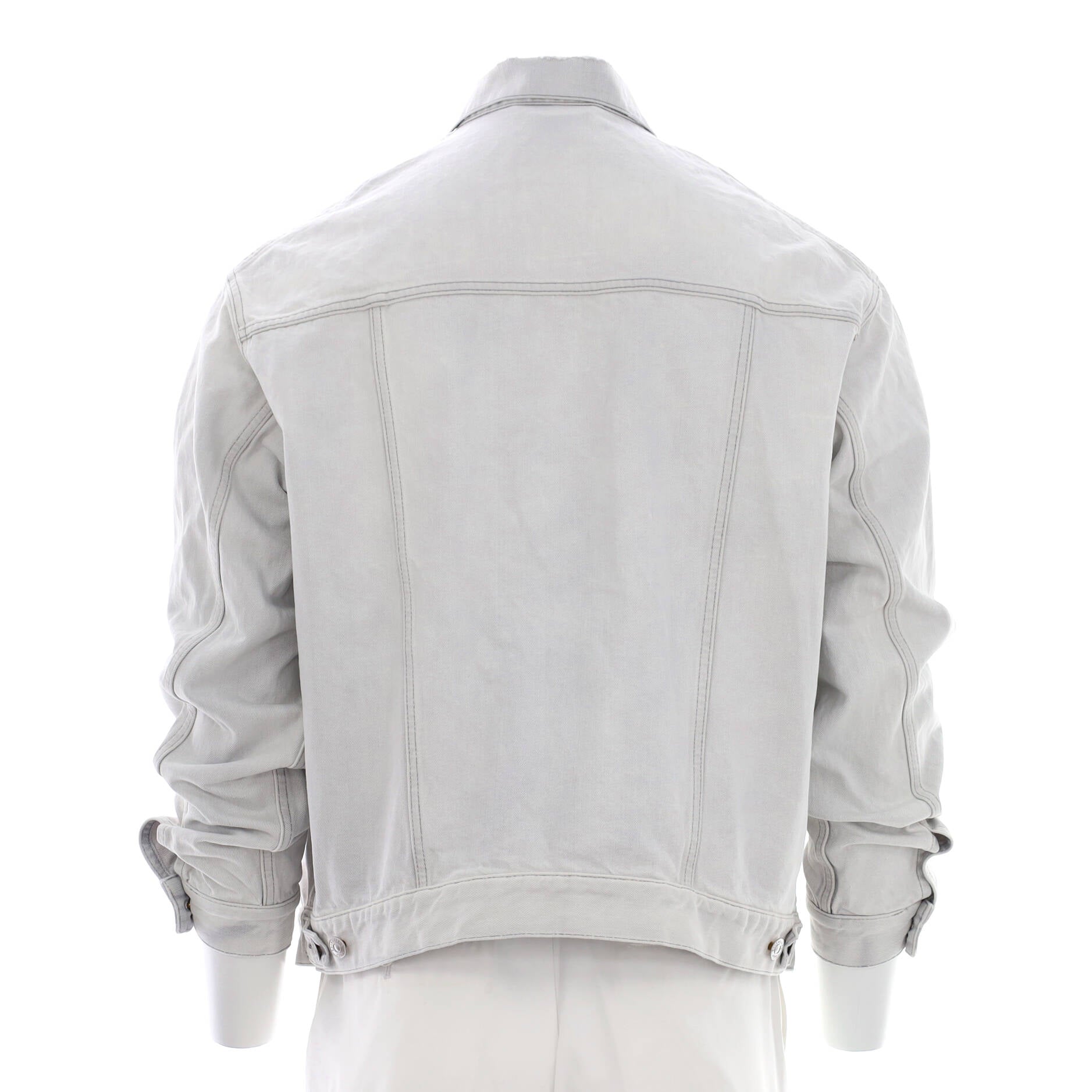 Men's Logo Oversized Jacket Denim
