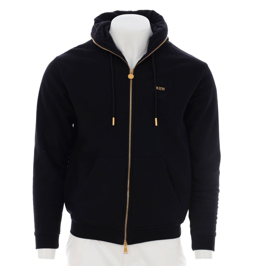 x Kith Men's Full Zip Hoodie Cotton