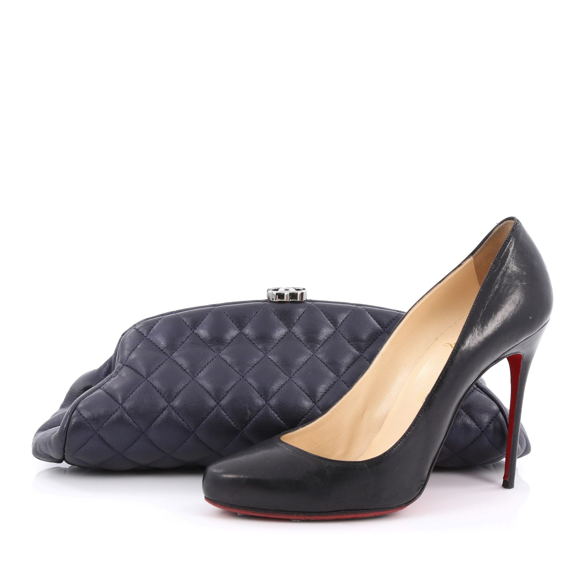 Timeless Clutch Quilted Lambskin