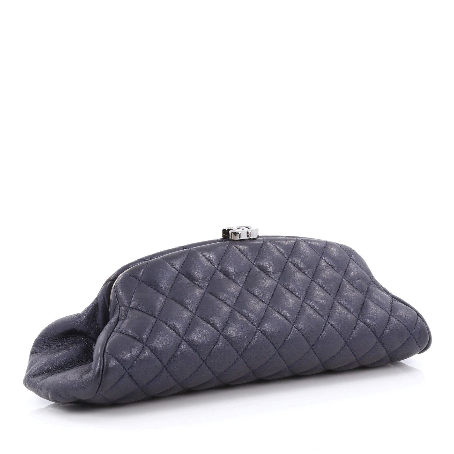 Timeless Clutch Quilted Lambskin