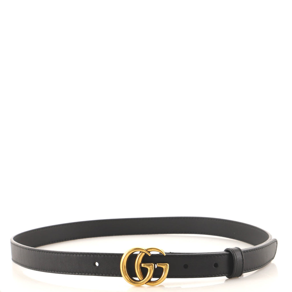 GG Marmont Belt Leather Thin 75