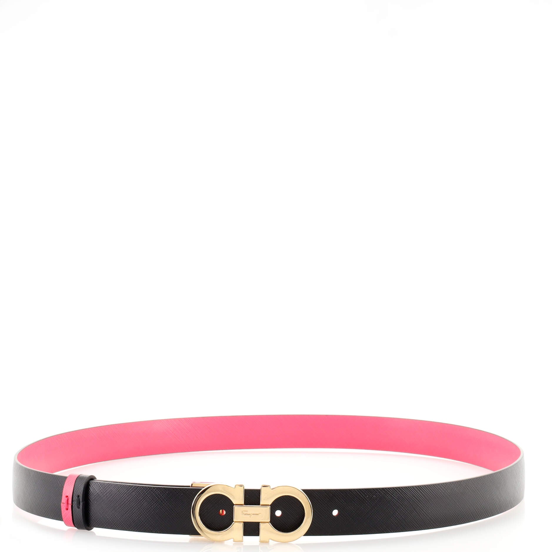 Gancini Reversible Belt Leather Thin 100