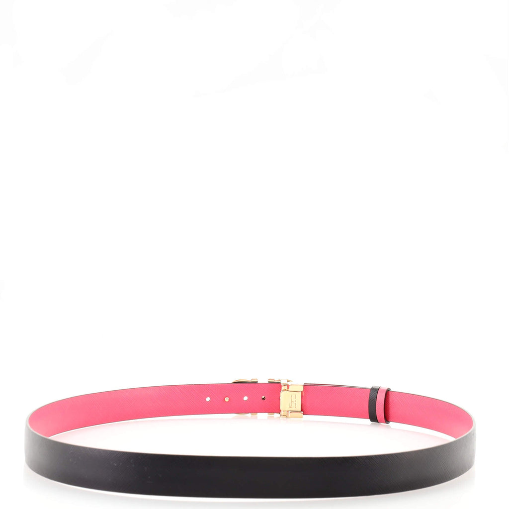 Gancini Reversible Belt Leather Thin 100
