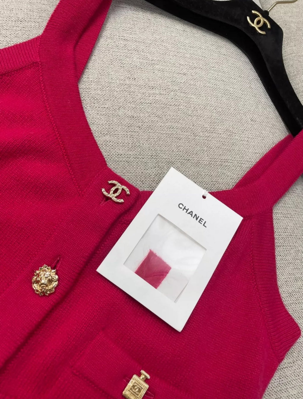 Chanel 22B Fuchsia Top