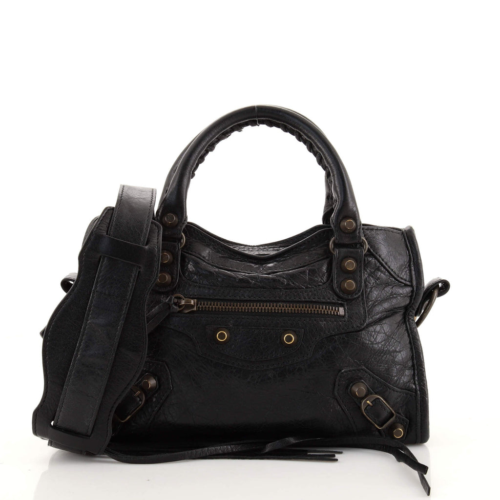 City Classic Studs Bag Leather Mini