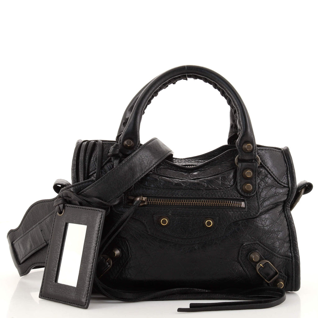 City Classic Studs Bag Leather Mini