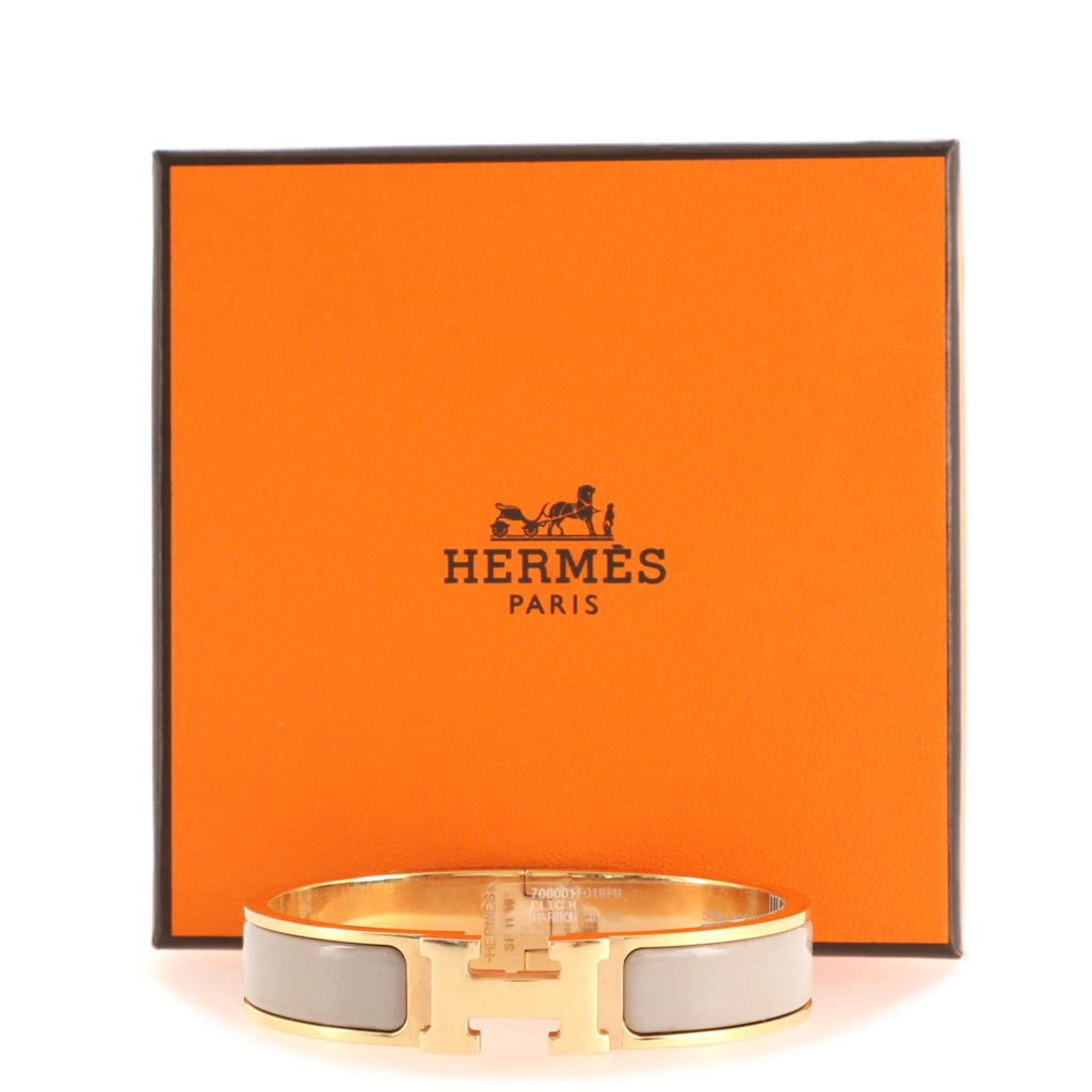 Clic H Bracelet Enamel Narrow