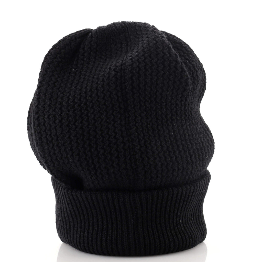 Logo Beanie Cashmere with Sequins XS