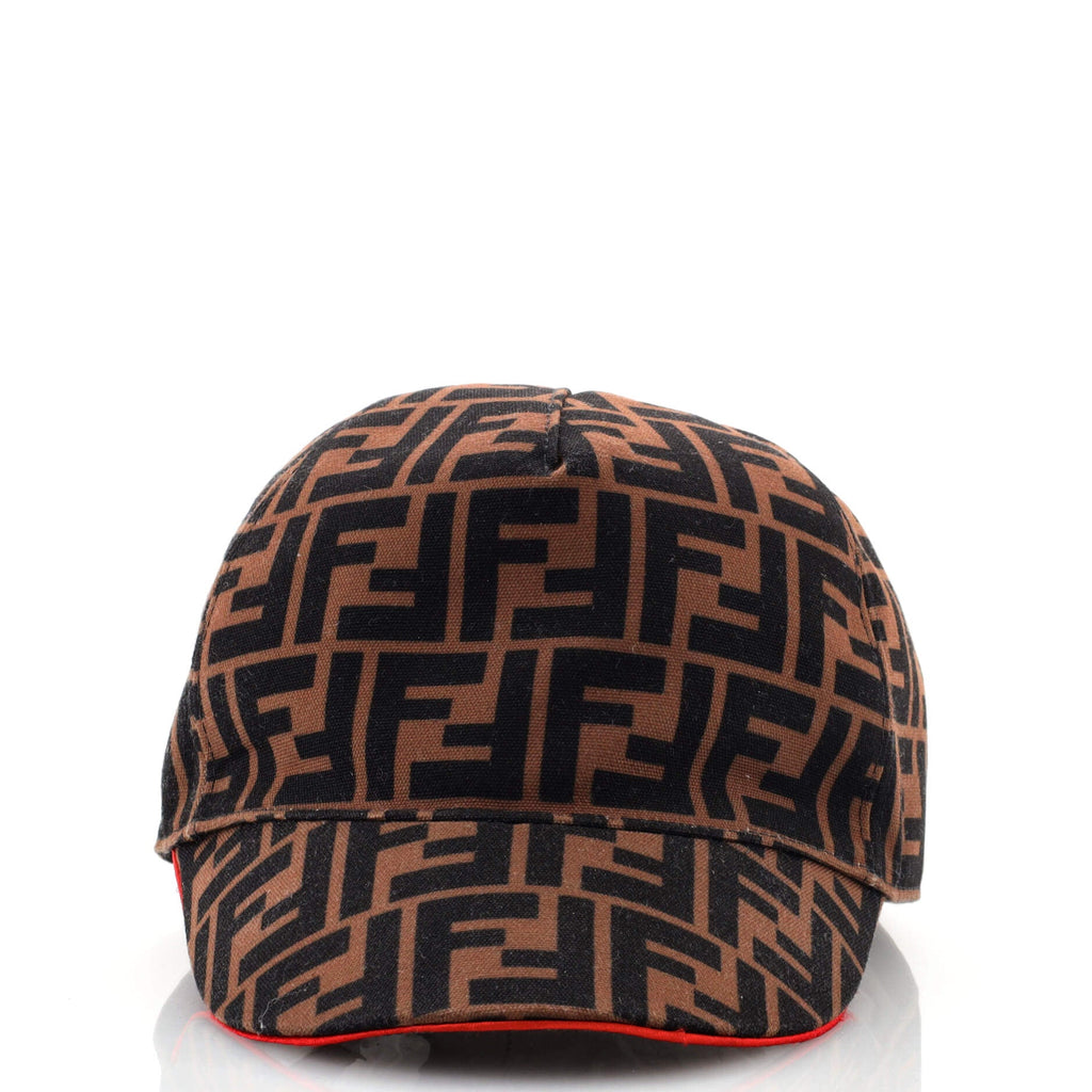 Logo Baseball Cap Zucca Canvas Medium