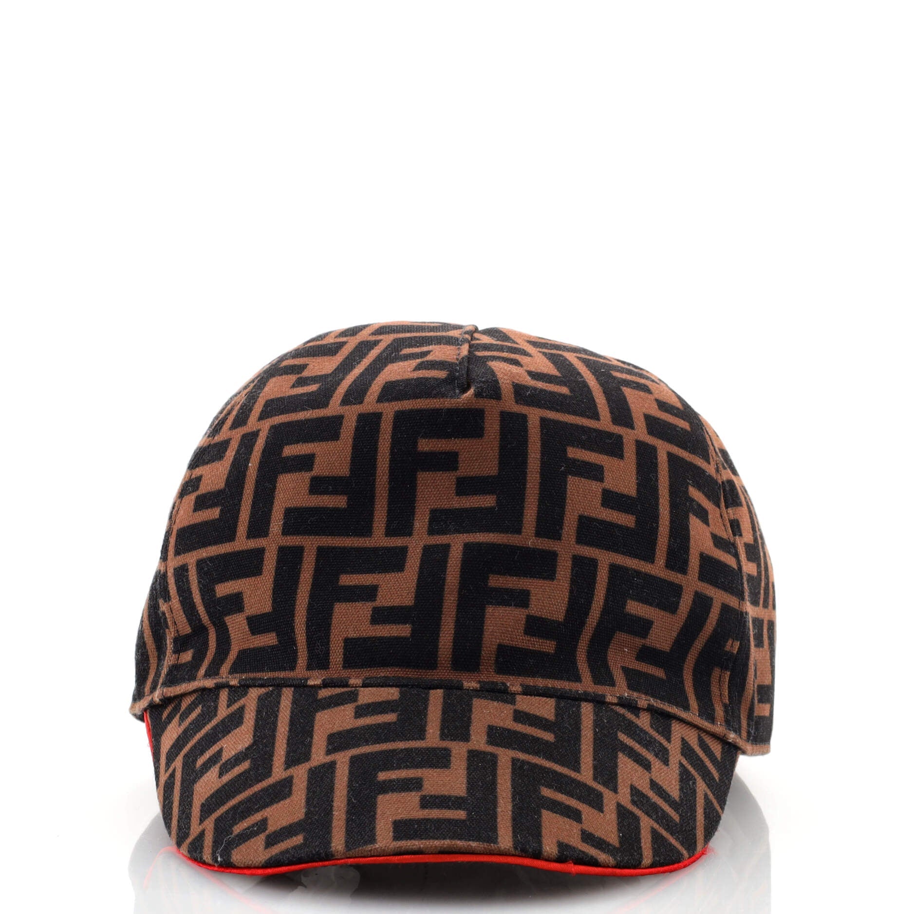 Logo Baseball Cap Zucca Canvas Medium