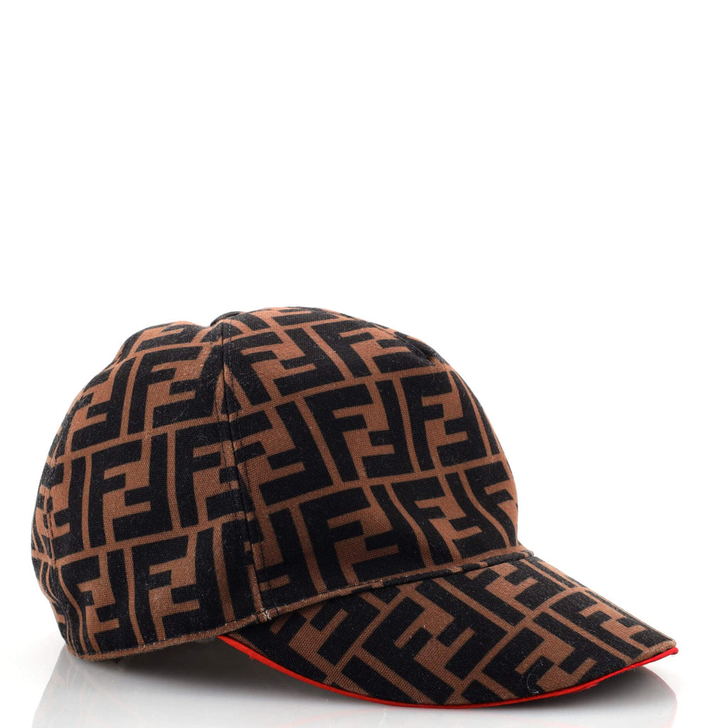 Logo Baseball Cap Zucca Canvas Medium
