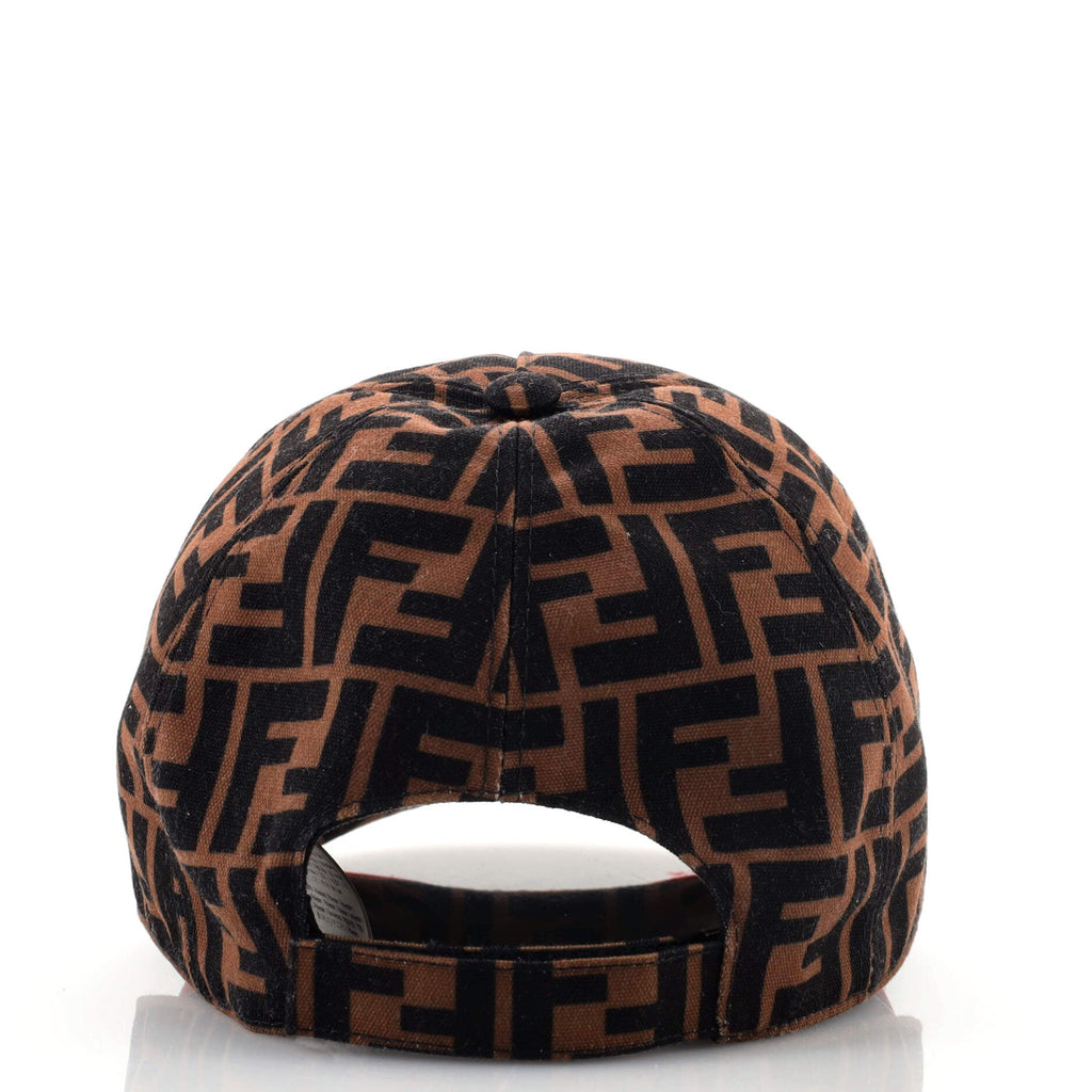 Logo Baseball Cap Zucca Canvas Medium