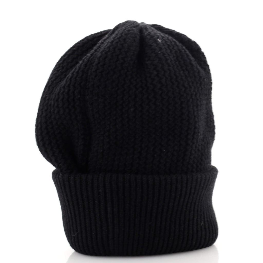 Logo Beanie Cashmere with Sequins XS