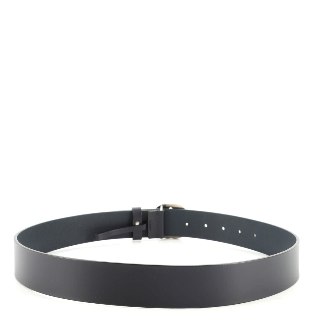 Interlocking G Belt Leather Wide 85