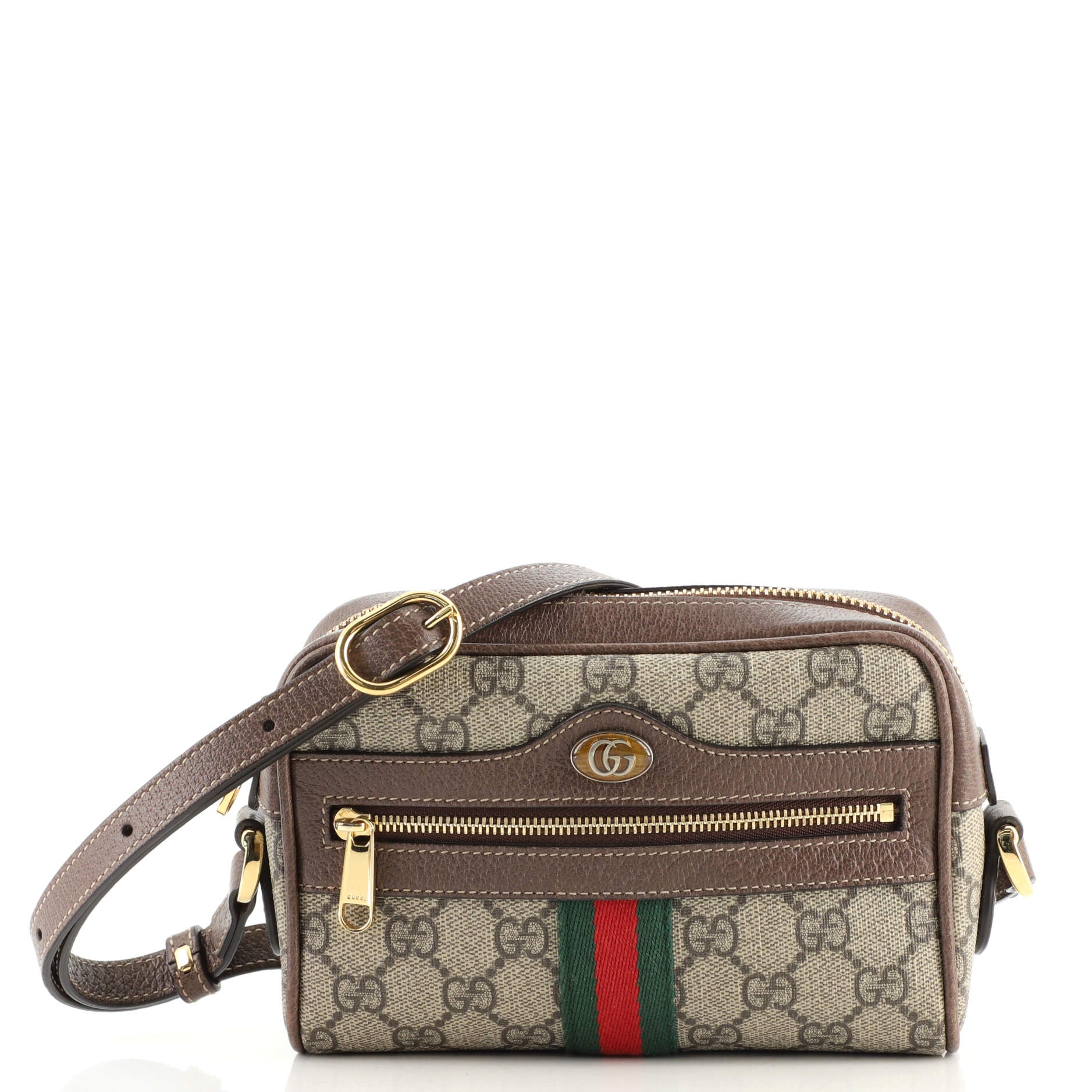 Ophidia Shoulder Bag GG Coated Canvas Mini