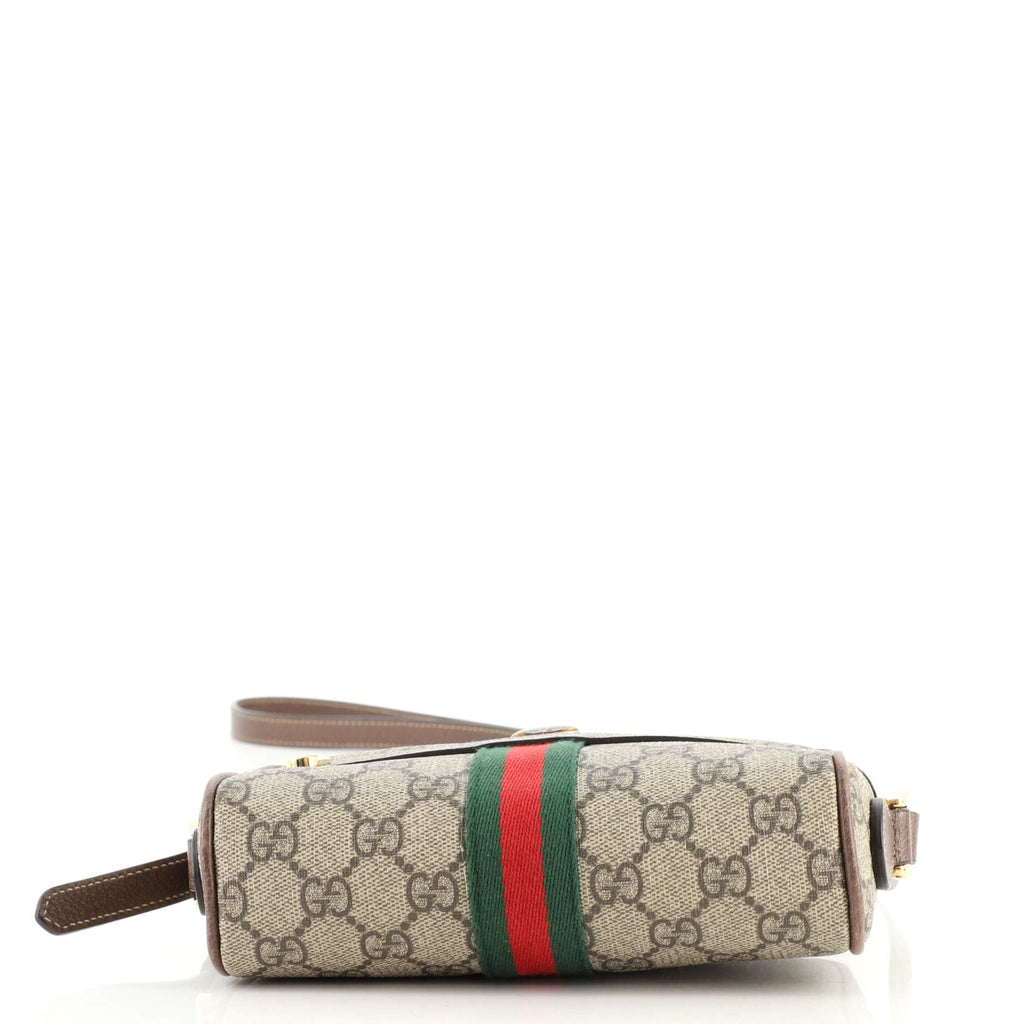 Ophidia Shoulder Bag GG Coated Canvas Mini