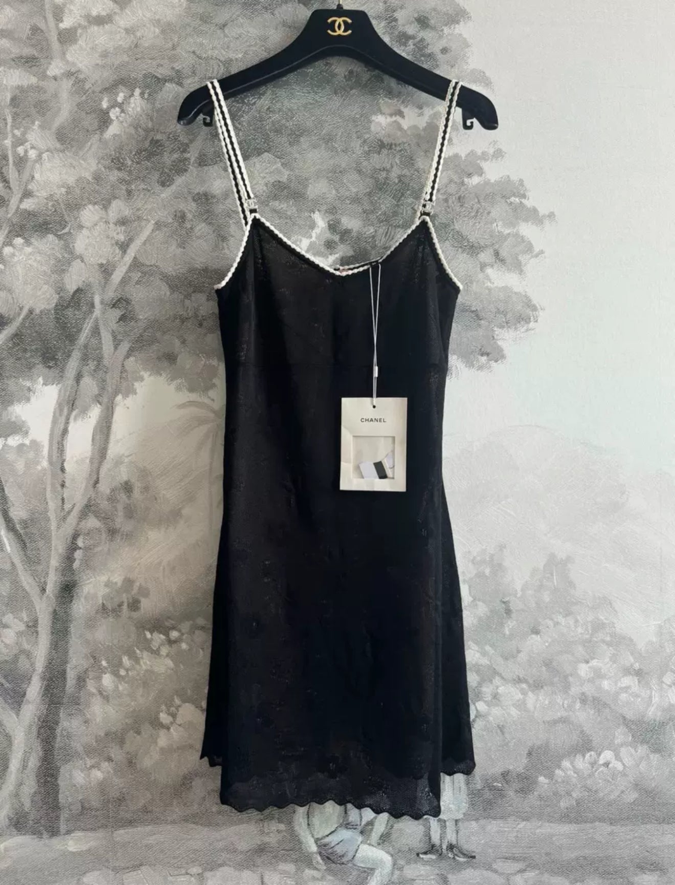 Chanel 24B black dress