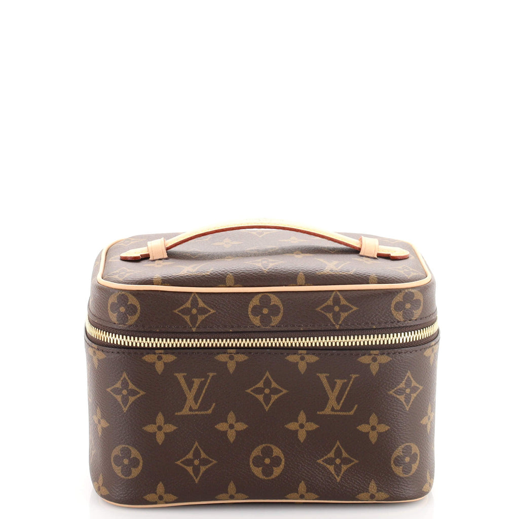 Nice Vanity Case Monogram Canvas Mini