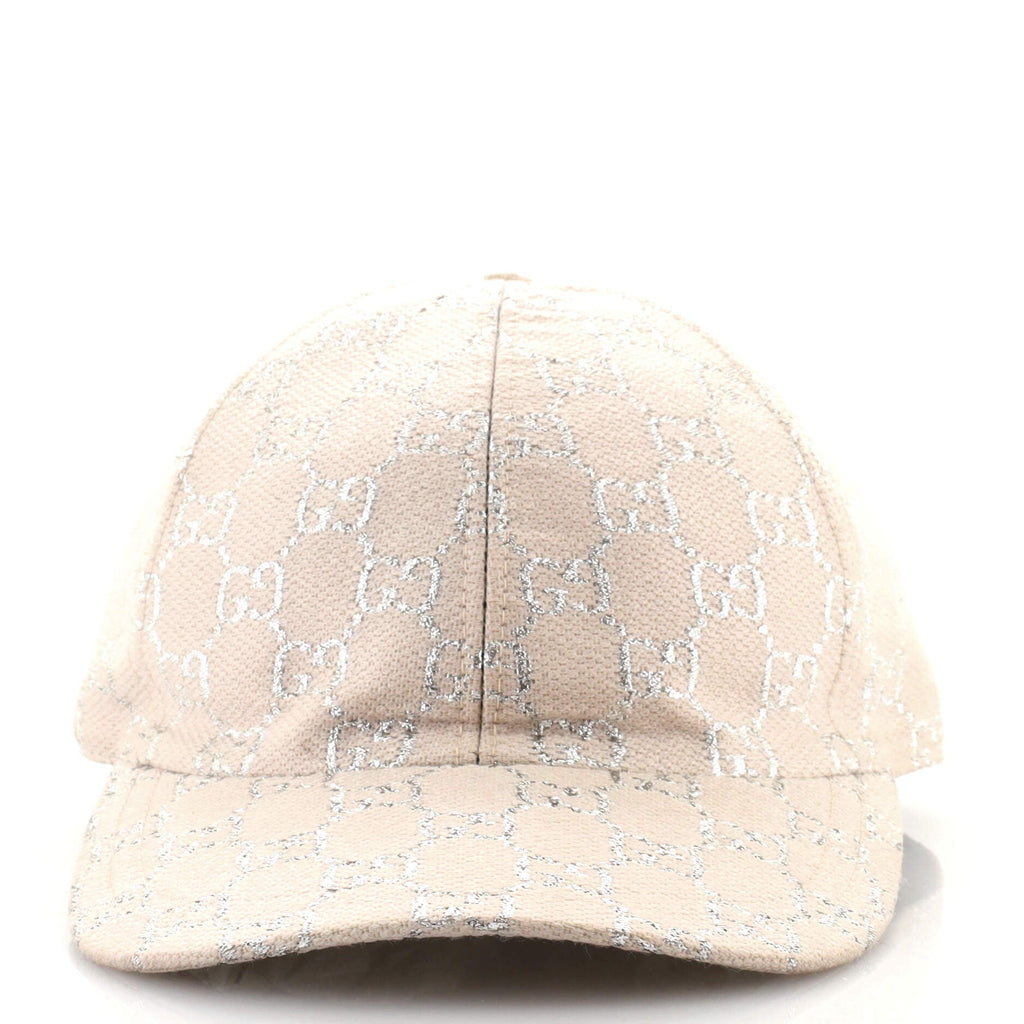 Baseball Cap GG Lame Canvas XXL