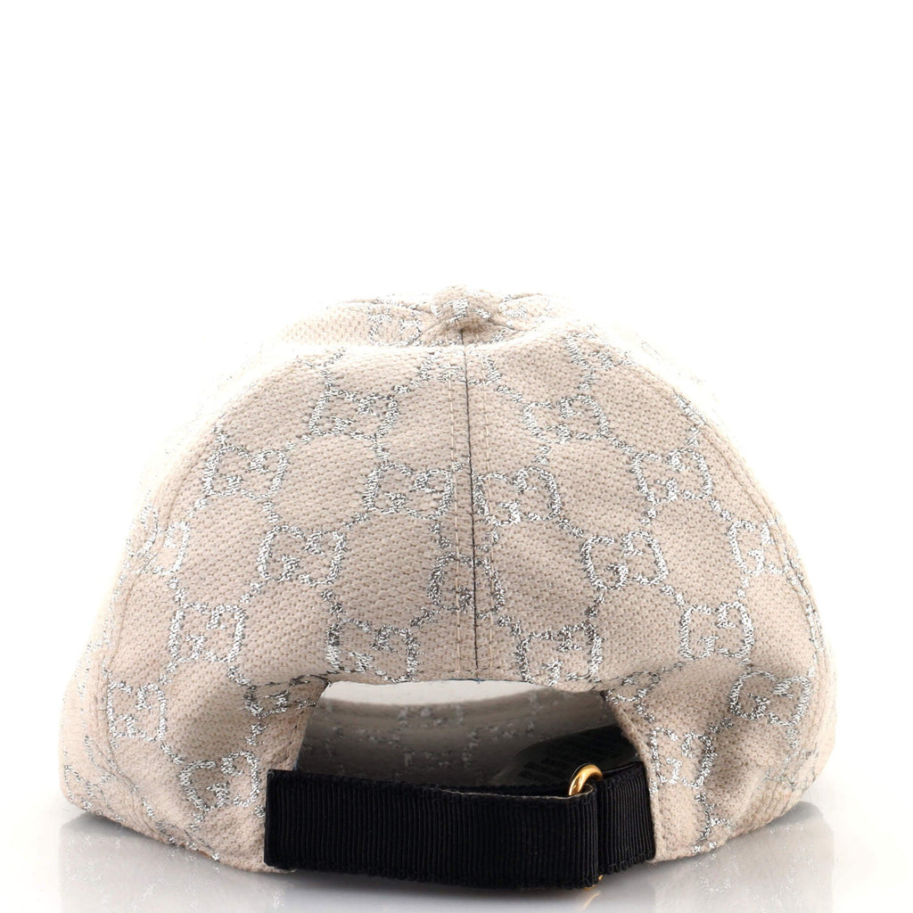 Baseball Cap GG Lame Canvas XXL